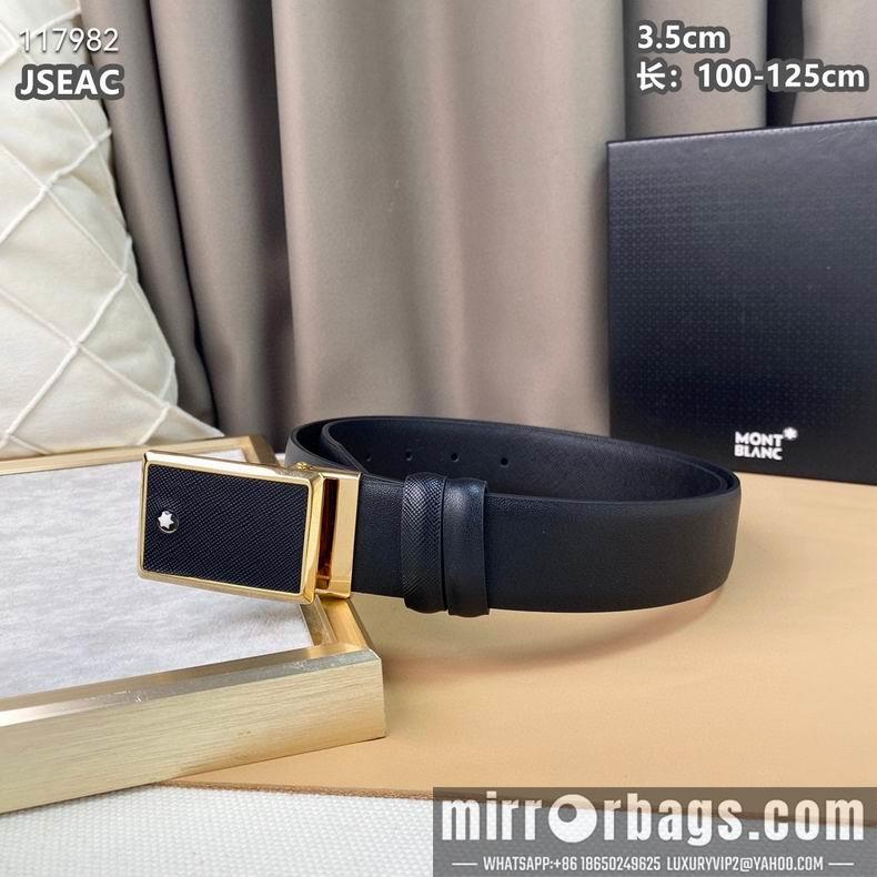 Replica Montblanc belt 35mmX100-125cm 8L10