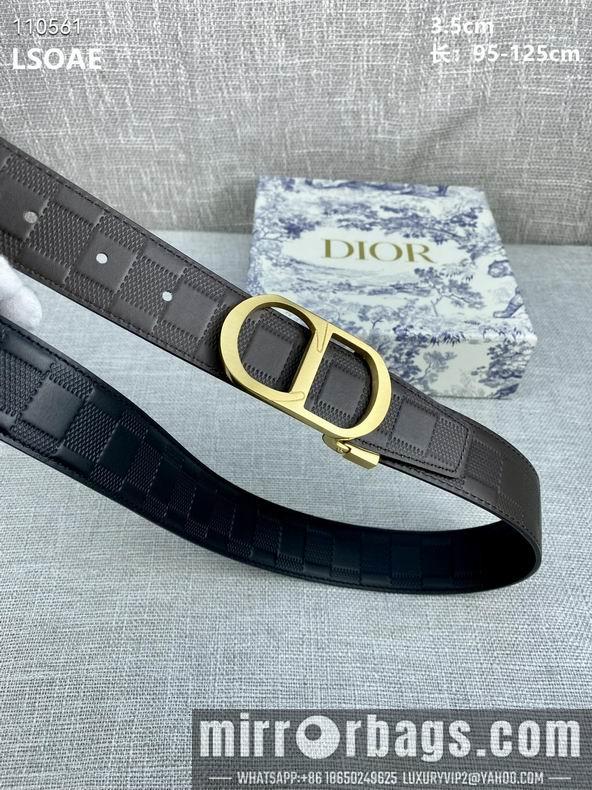 Replica Dior Belt 35mm 95-125cm 8L08
