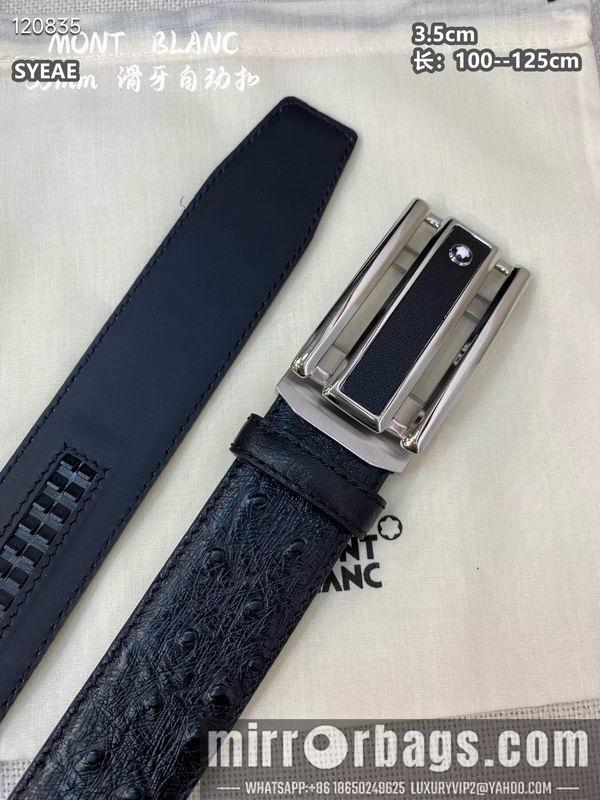 Replica Montblanc belt 自动扣 35mmX100-125cm 8L072015