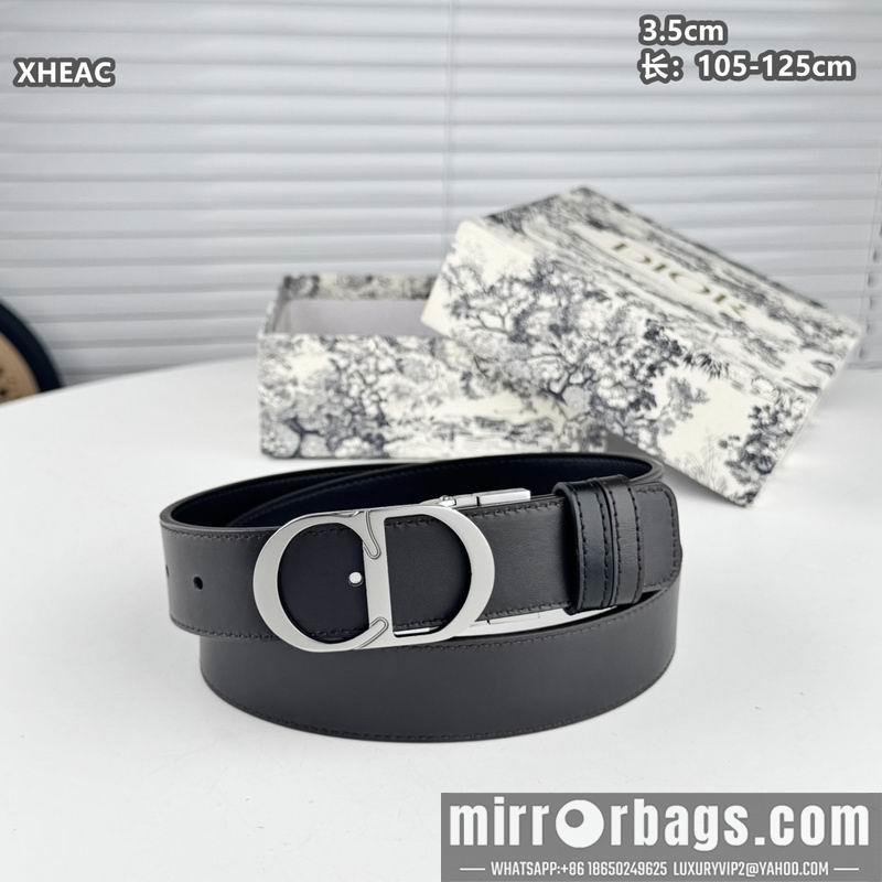 Replica Dior belt 35mmX105-125cm 8L35