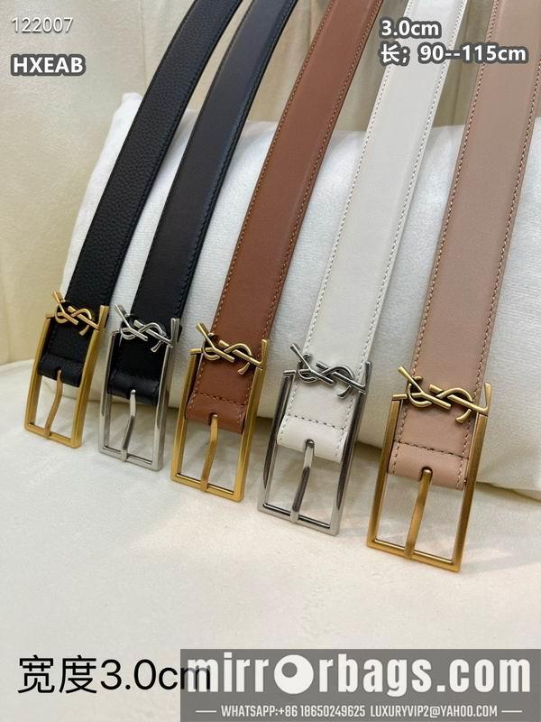 Replica YSL belt 30mm 90-115cm 8L09