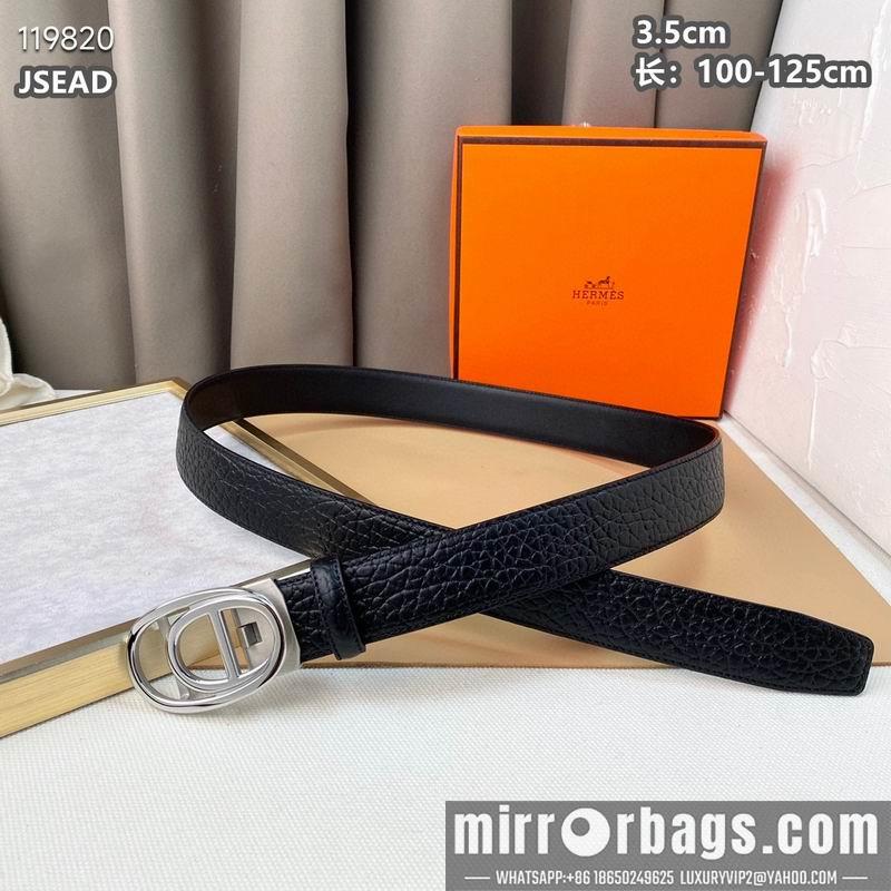 Replica Hermes belt 自动带35mmX100-125cm 8L040803