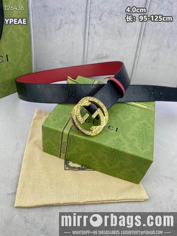 Replica Gucci belt 40mmX95-125cm 8L65