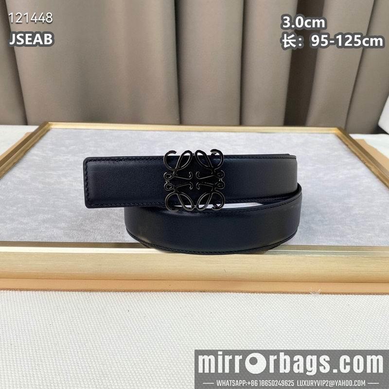Replica Loewe belt 30mmX95-125cm 8L03