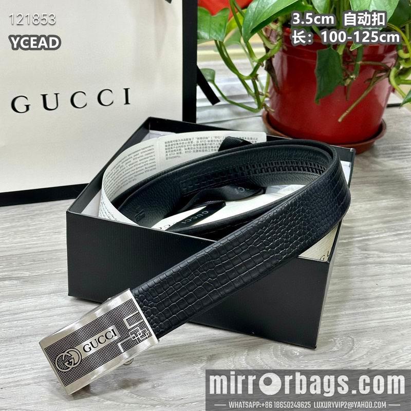 Replica Gucci belt 35mmX100-125cm 8L63