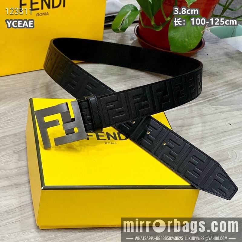 Replica Fendi belt 38mmX100-125cm  8L27