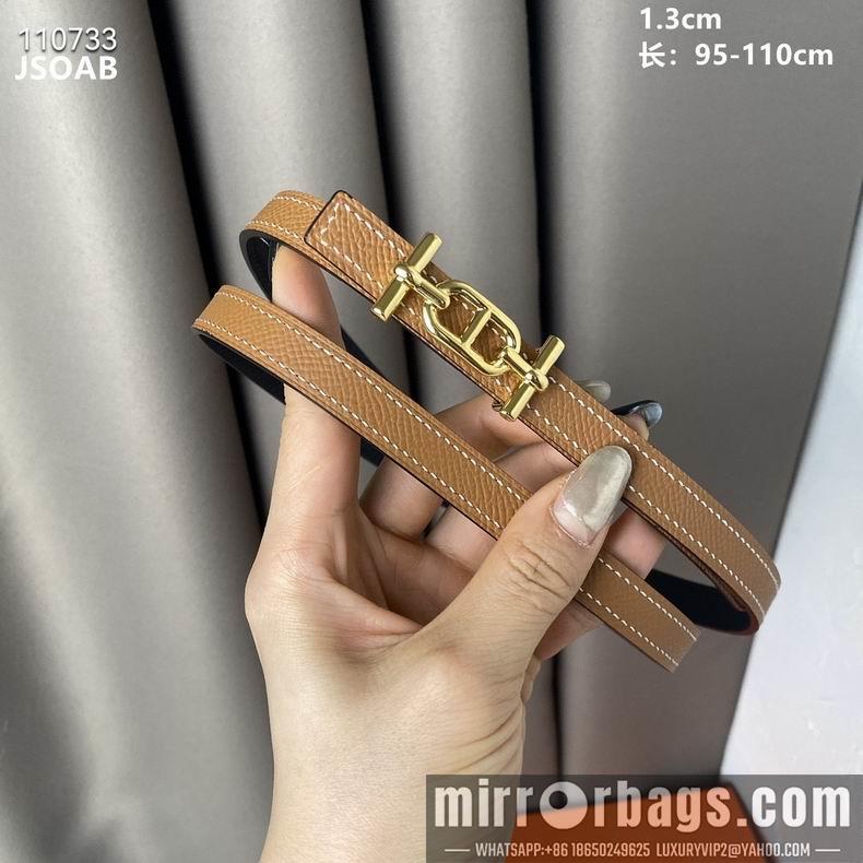 Replica Hermes Belt 13mmX95-110cm 8L01