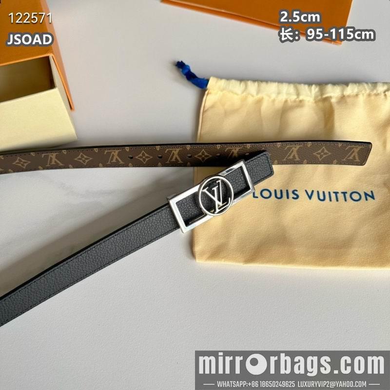 Replica LV belt 25mmX95-115cm 8L16