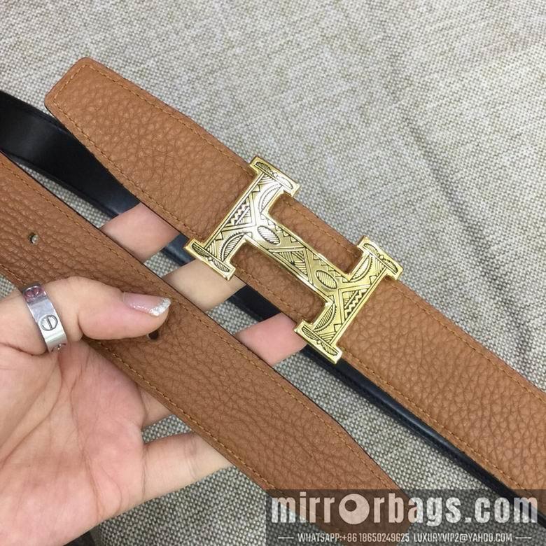 Replica Hermes Belt 32mmX95-110cm 7D09