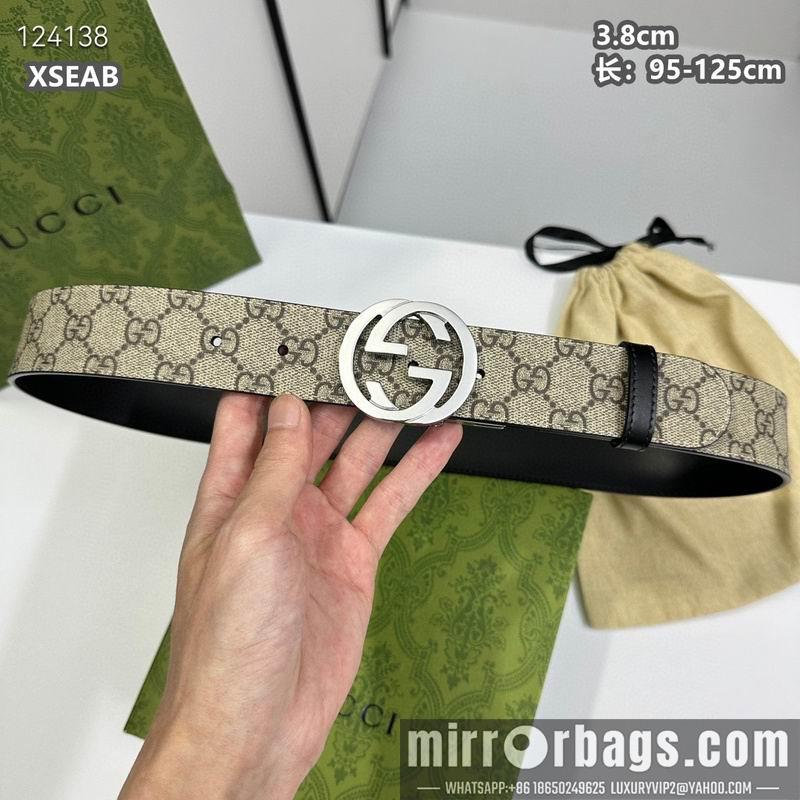 Replica Gucci belt 38mmX95-125cm 8L09