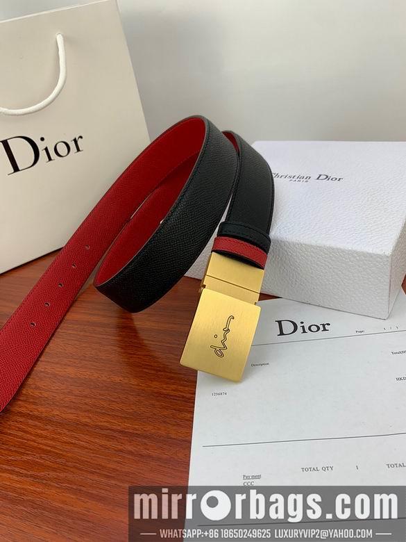 Replica Dior Belt 34mmX95-125cm 7D20