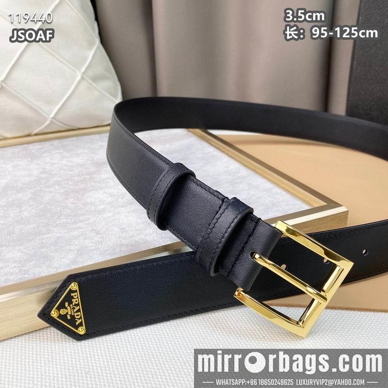 Replica Prada belt 35mmX95-125CM 8L18