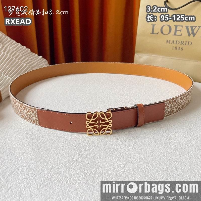 Replica Loewe belt 32mmX95-125cm 8L05