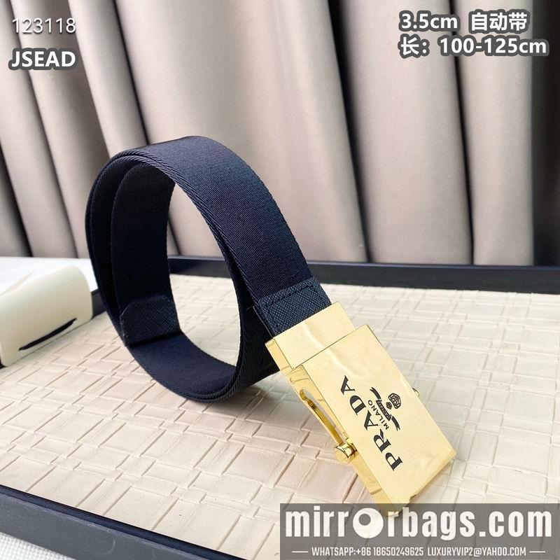 Replica Prada belt 35mmX100-125cm 8L40