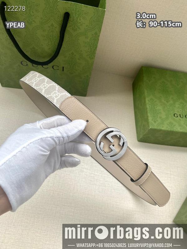 Replica Gucci belt 30mmX90-115cm  8L11