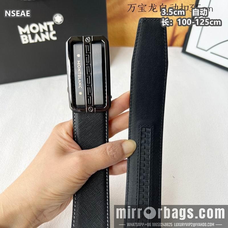 Replica Montlanc belt 35mmX100-125cm 8L68