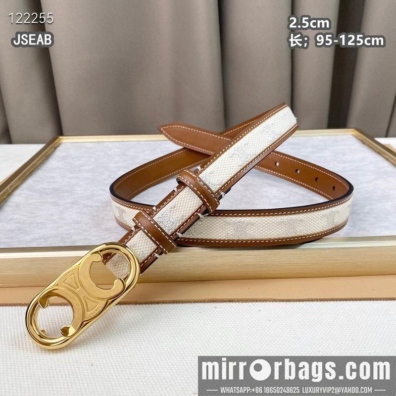 Replica Celine belt 25mmX95-125cm 8L25