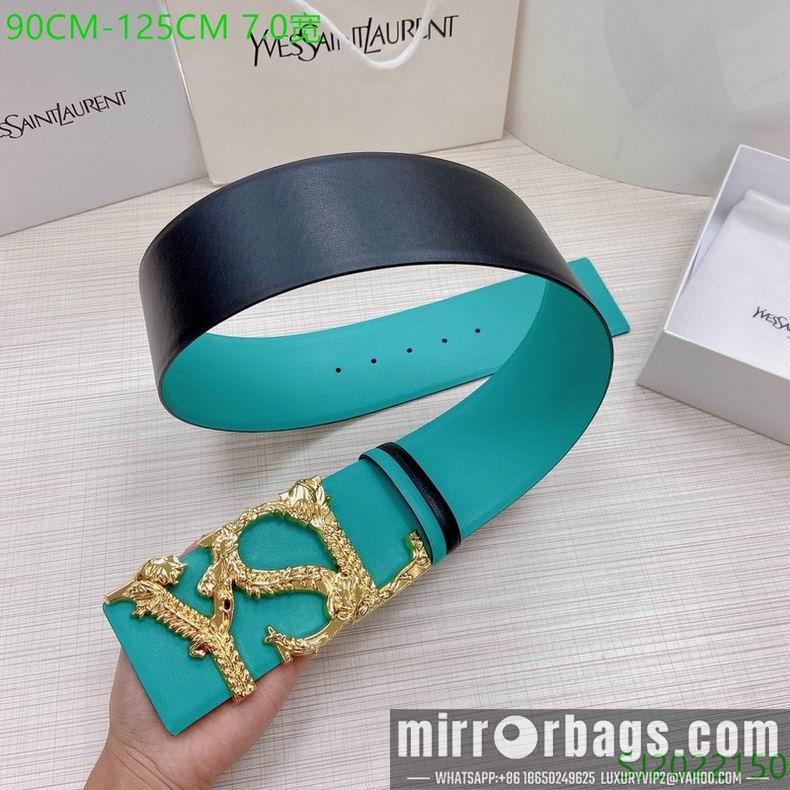 Replica YSL Belt 70mmX90-125cm 7D04