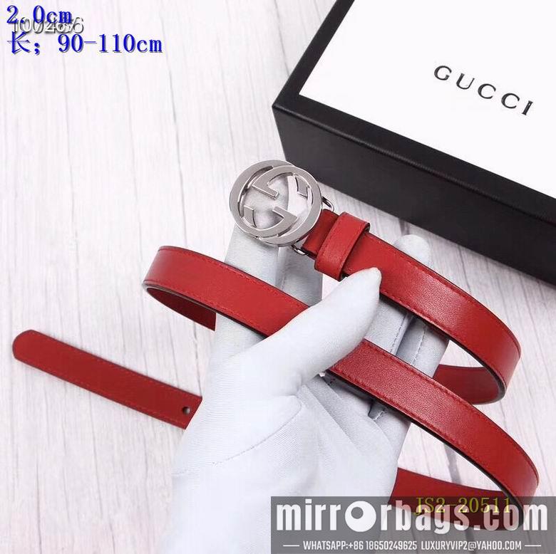 Replica Gucci belt 20mm 90-110cm 8L01