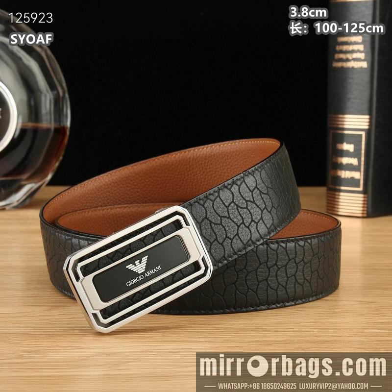 Replica Armani belt 38mmX100-125cm 8L05