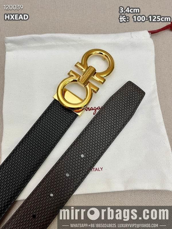 Replica Ferragamo belt 35mmX100-125cm 8L072013