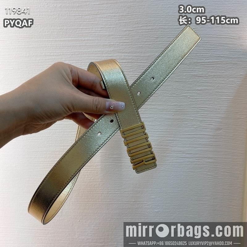 Replica Dior belt 30mmX95-115cm 8L040803