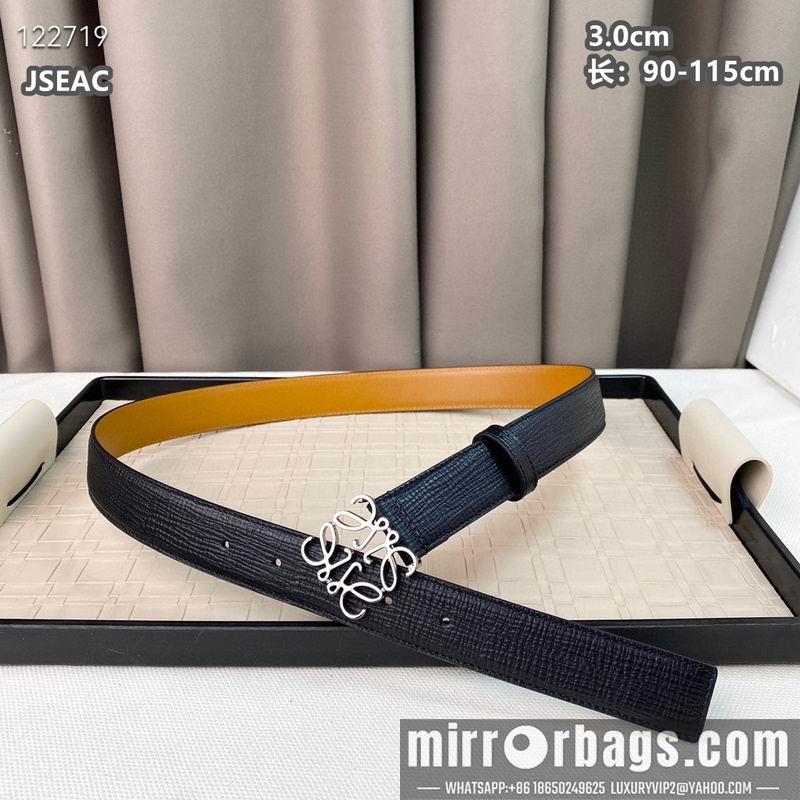 Replica Loewe belt 30mmX90-115cm 8L02