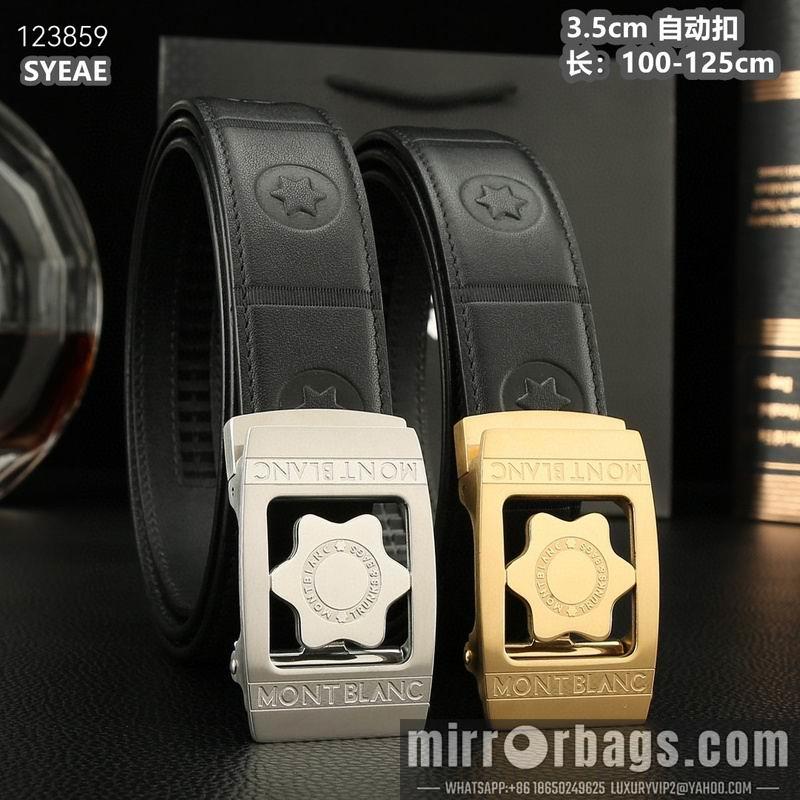 Replica Montlanc belt 35mmX100-125cm 8L51