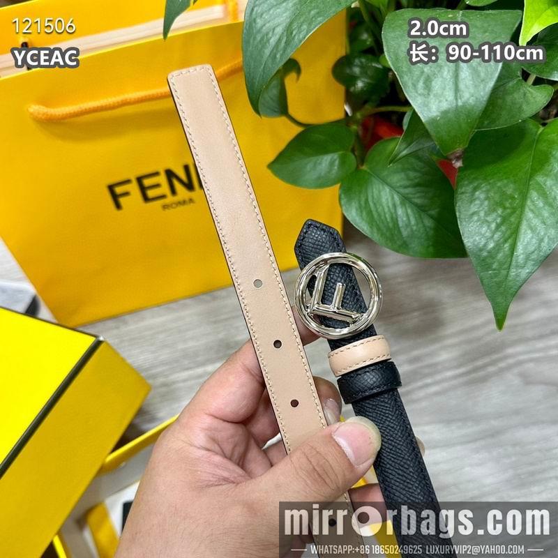 Replica Fendi belt 20mmX90-110cm 8L17