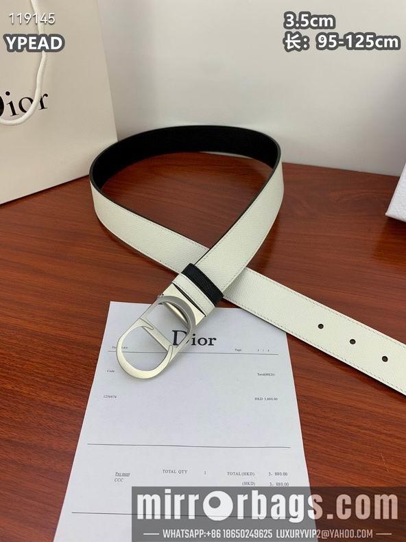 Replica Dior belt 35mmX95-125cm 8L14