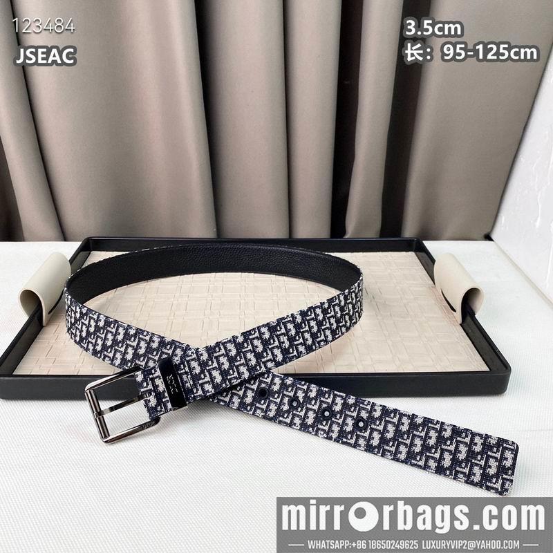 Replica Dior belt 35mmX95-125cm 8L29