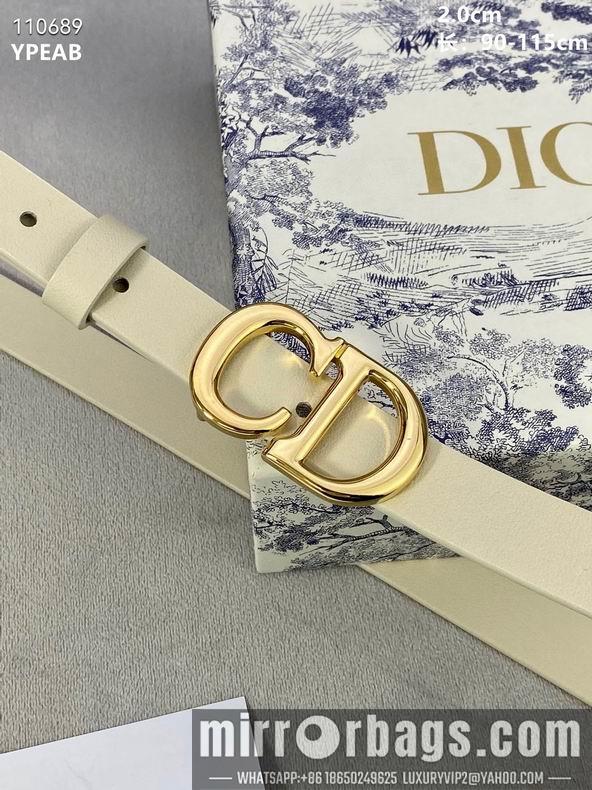 Replica Dior Belt 20mmX90-115cm 8L04