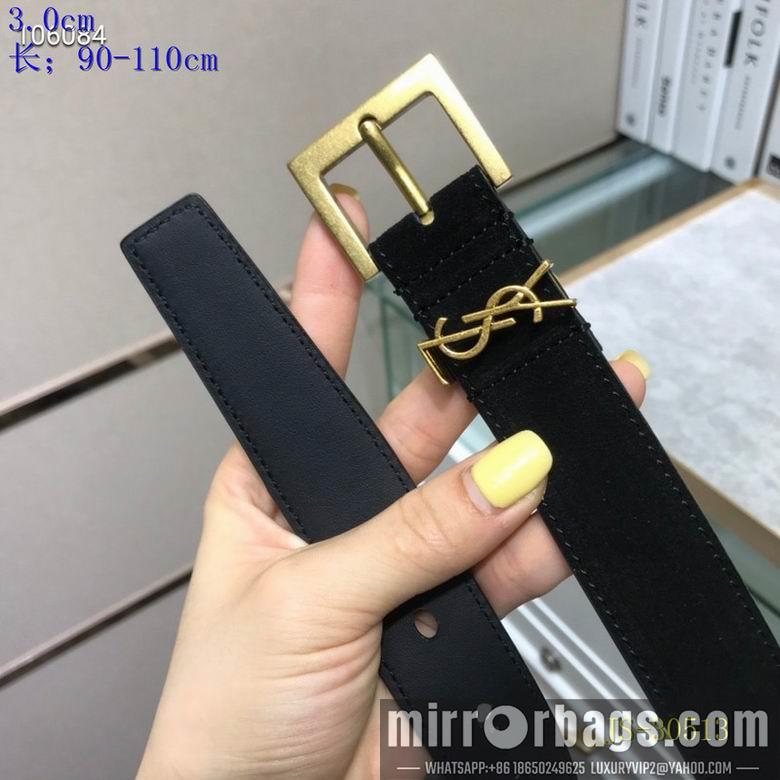 Replica YSL Belt 30mmX90-110cm 8L01