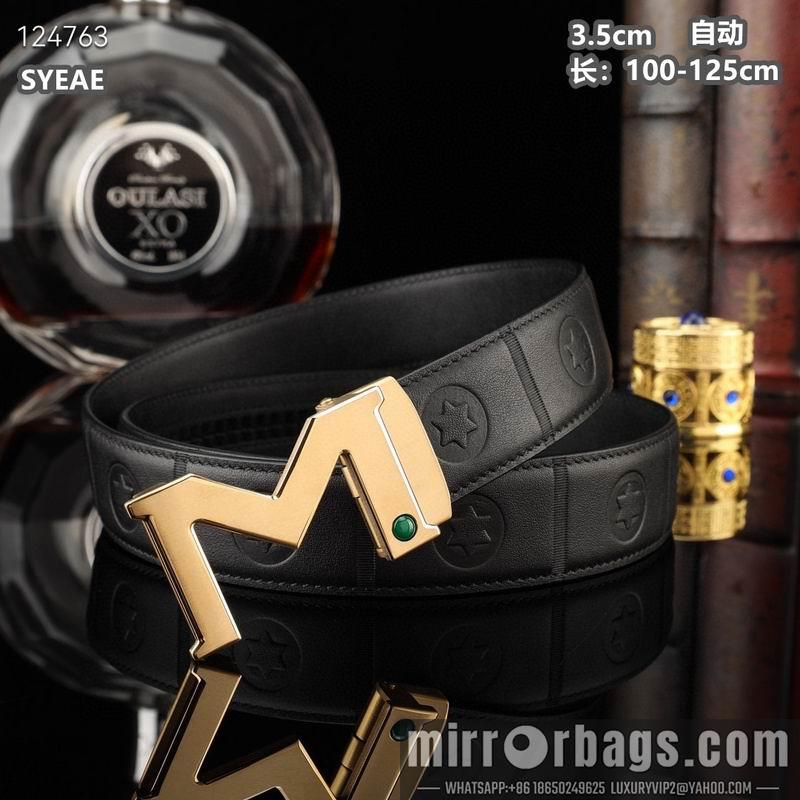 Replica Montlanc belt 35mmX100-125cm 8L41