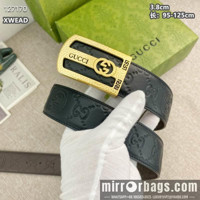 Replica Gucci belt 38mmX95-125cm 8L45