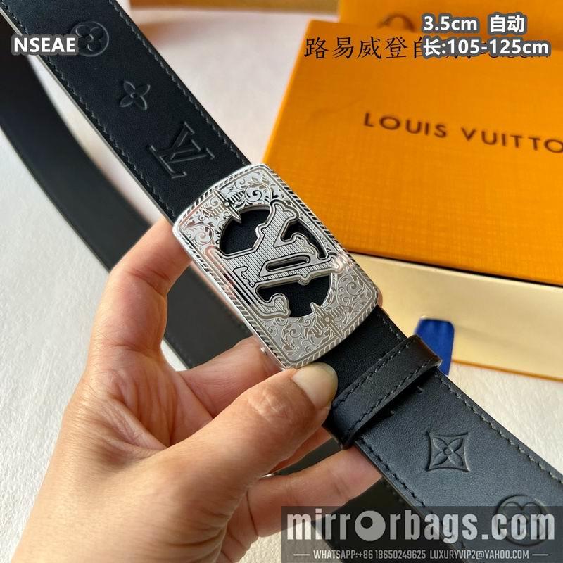 Replica LV belt 35mmX105-125cm 8L76