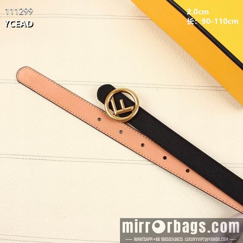 Replica Fendi Belt 20mmX90-110cm 8L07