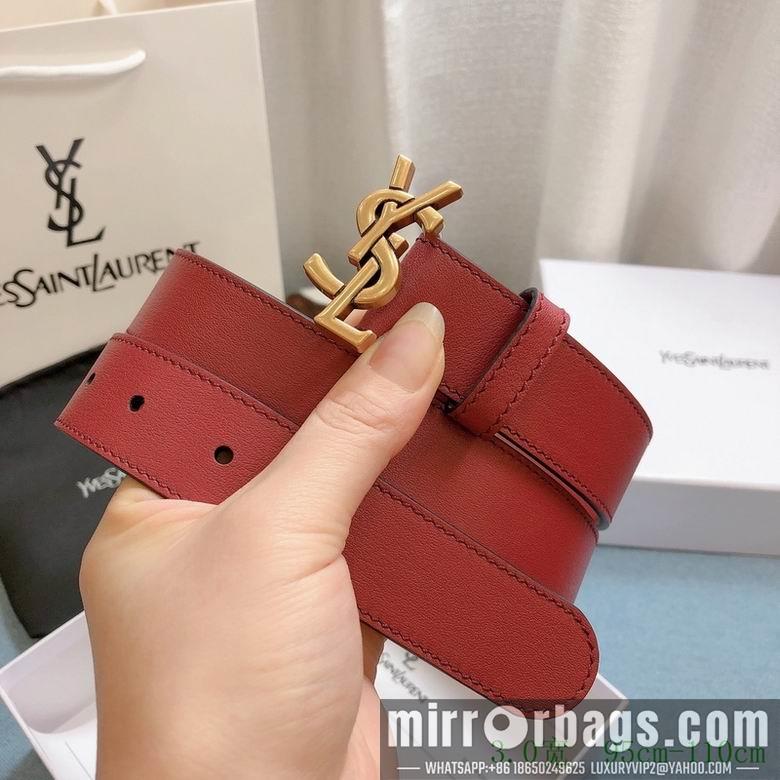 Replica YSL Belt 30mmX95-110cm 7D01