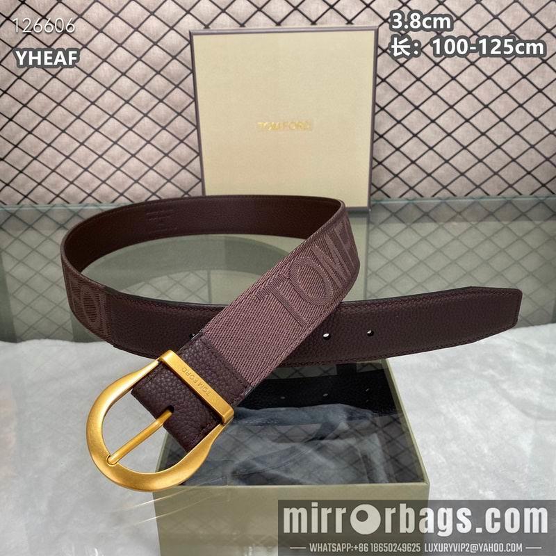 Replica TF belt 38mmX100-125cm 8L15