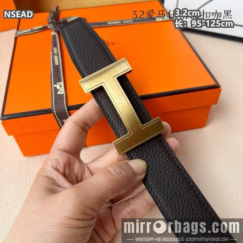 Replica Hermes belt 32mmX95-125cm 8L31