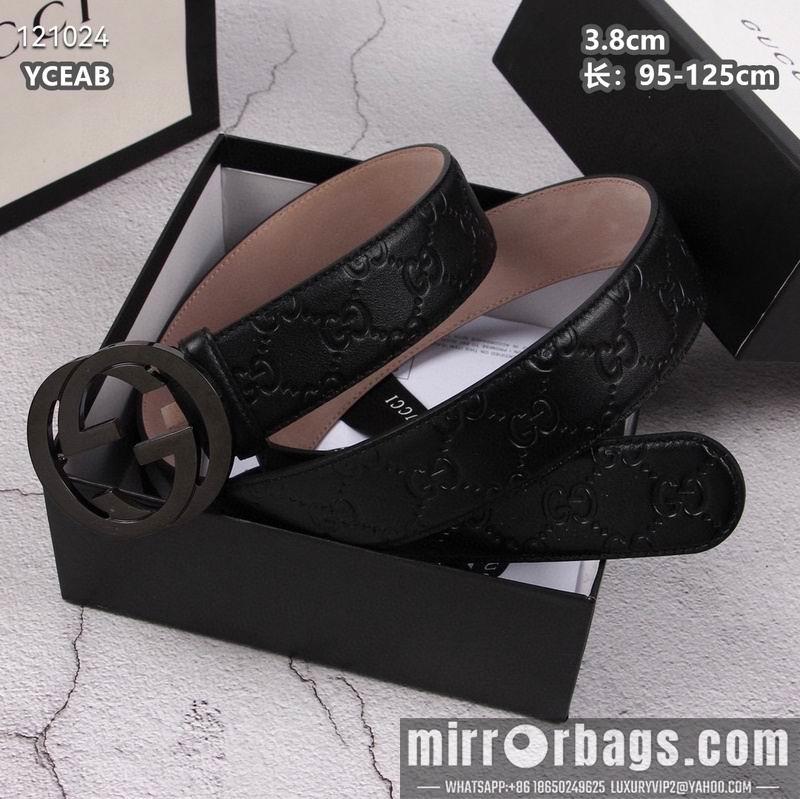 Replica Gucci belt 38mmX95-125cm 8L14