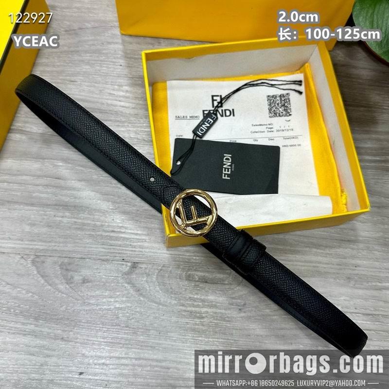 Replica Fendi belt 20mmX100-125cm 8L22