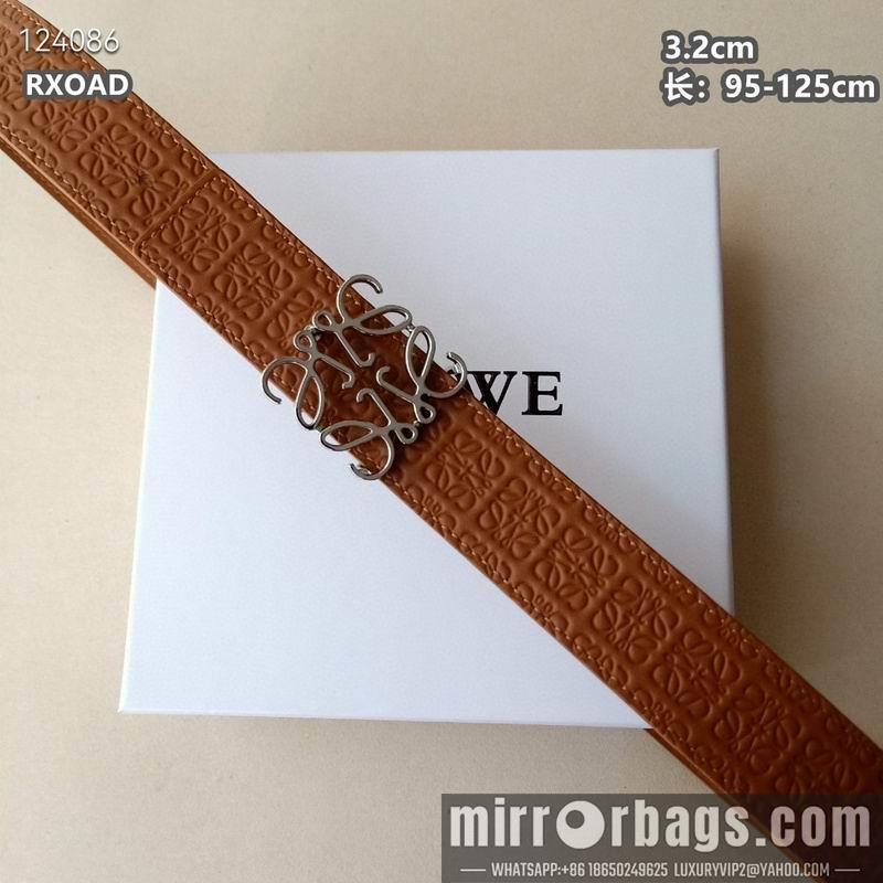 Replica Loewe belt 32mmX95-125cm 8L02