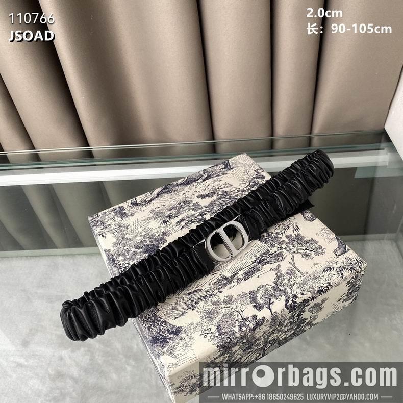 Replica Dior Belt 20mmX90-105cm 8L02