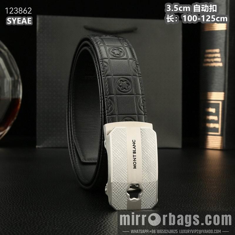 Replica Montlanc belt 35mmX100-125cm 8L48
