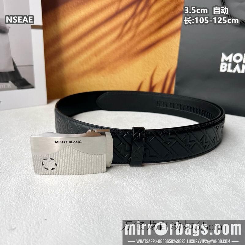 Replica Montlanc belt 35mmX100-125cm 8L71
