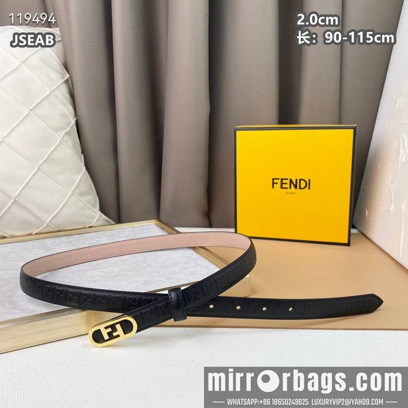 Replica Fendi belt 20mmX90-115cm 8L040801