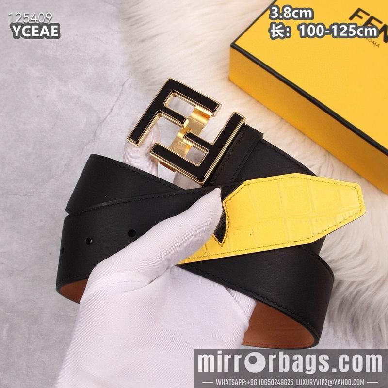 Replica Fendi belt 38mmX100-125cm  8L22