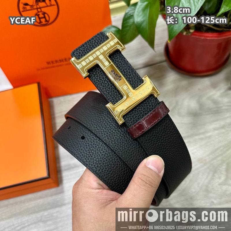 Replica Hermes belt 38mmX100-125cm 8L60