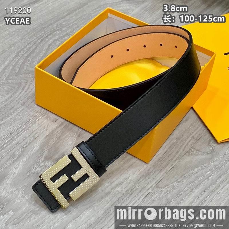 Replica Fendi belt 38mmX100-125cm 8L07